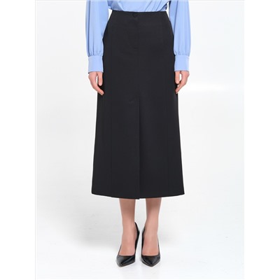 Юбка чёрная миди