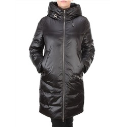 GWD21530P BLACK Пальто зимнее женское PURELIFE (200 гр .холлофайбер)