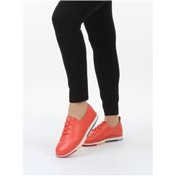 03-XKL23-018 CORAL Полуботинки женские (натуральная кожа)