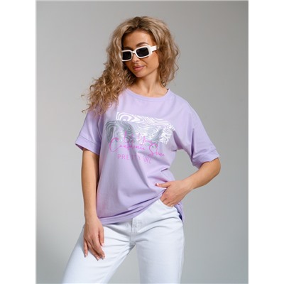 940/1 Футболка  "Лиловый"