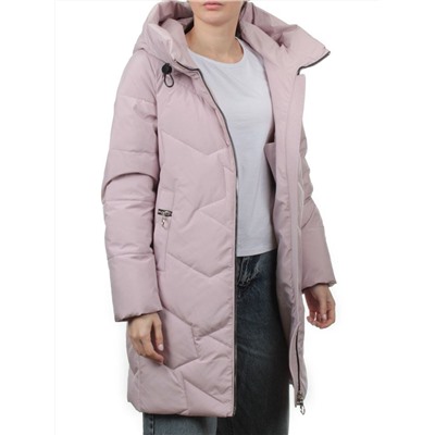 760 LT. PINK Пальто зимнее женское (170 гр. холлофайбер)