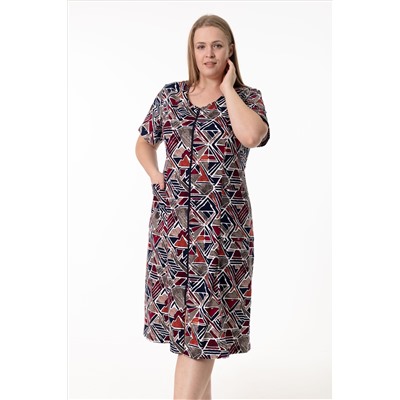 Халат на молнии М31430кс