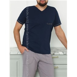 Футболка мужская №2528M-20198 Time Almando Melado Дроп