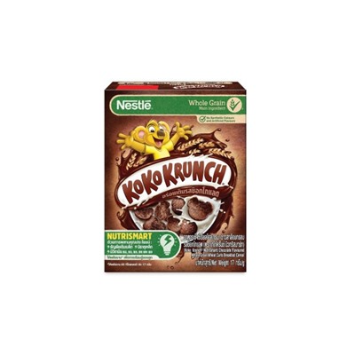 Хлопья из пшеницы с шоколадным вкусом коко кранч от Nestle Koko Krunch Cereal 17g