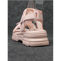 08-PED95-3 PINK Босоножки (натуральная кожа, стелька натуральная кожа)