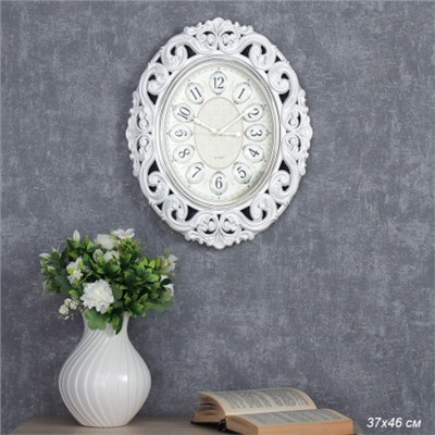 Часы настенные 37х46 см / WS-7365B /уп 8/