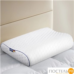 MedSleep МЕМОРИ ЭРГО КУЛ бел Подушка анатомическая 58x39x10/12, 1 пр., плстр/пенополиуретан