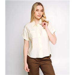 Рубашка #КТ807 (5), светло-жёлтый