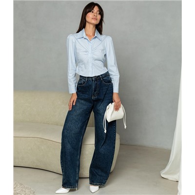 Рубашка #КТ821 (9), голубой