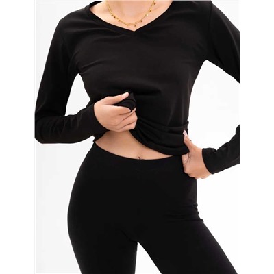 Леггинсы  женские БР021 ЯН черный