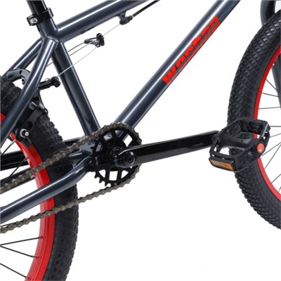 Велосипед BMX 20" Рама 20.5" WOOHOO STAGE THREE чёрный