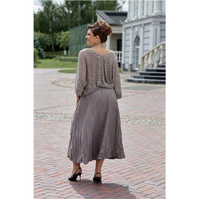 Блуза, юбка Vittoria Queen 25803 капучино