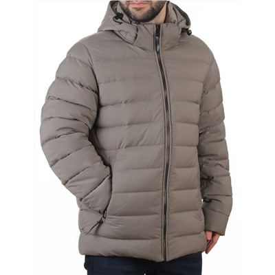 6276 GRAY Куртка мужская зимняя (200 гр. холлофайбер)