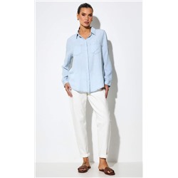 Рубашка д/р P512-1110 l.blue