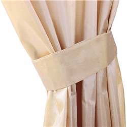 Штора портьерная «Этель» 200×250, бежевая, тафта