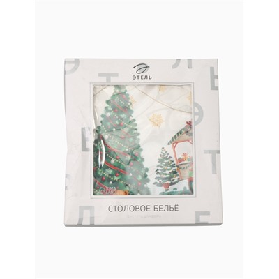 УЦЕНКА Набор столовый «Этель» Райский сад, скатерть 110×150 ±3 см, салфетки 4 шт.