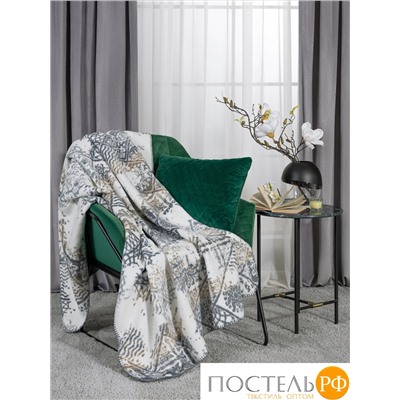 CASSIA РОКСАНА син Плед 130x180, 1 пр., 60% хл., 40% акрил