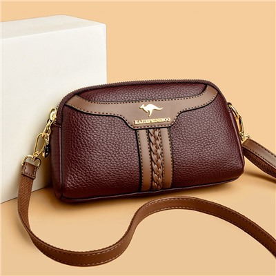 KAIDIFEINIROO Сумка женская с двумя ремнями  8757