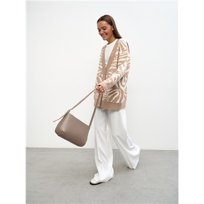 Женская кожаная сумка Richet 3155LN 350 Тауп