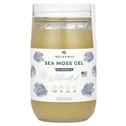 True Sea Moss, Гель с морским мохом, дикорастущий, 453 г (16 жидк. унц.)