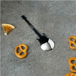 Ложка десертная из нержавеющей стали Magistro «Гитара», длина 12 см, цвет серебряный