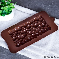Форма для шоколада силиконовая / HL-165 /уп 300/ 21*10,3*1 см/ 0,04