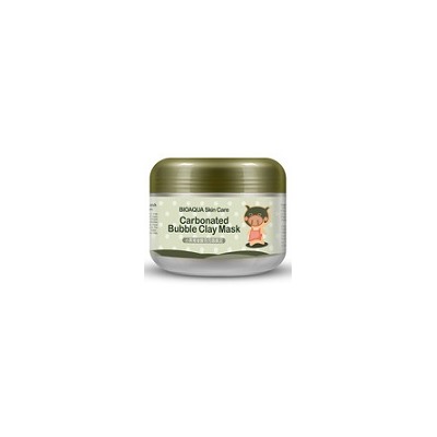 BIOAQUA Carbonated Bubble Clay Mask Глиняно-пузырьковая маска для лица, 100 г, 12шт/уп