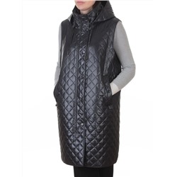 802 DK. GRAY Жилет утепленный женский (50 гр. синтепон)