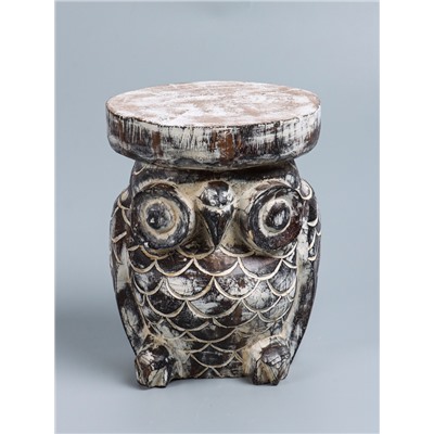 УЦЕНКА Табурет «Сова» дерево 20×20×30 см