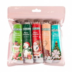 Набор кремов для рук Новогодняя серия, 5 шт. по 30 мл.