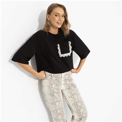 Футболка из хлопка оверсайз, На стильной волне