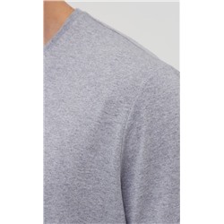Футболка F911-6000b grey melange