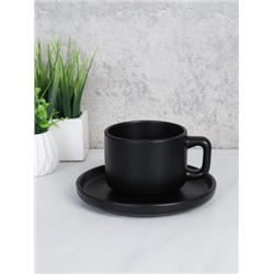 Чайная пара 300 мл / CS-200 black  /уп 6/36/ Черный матовый