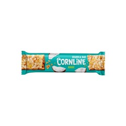 «Cornline», зерновой батончик с кокосом, 30 г (упаковка 18 шт)