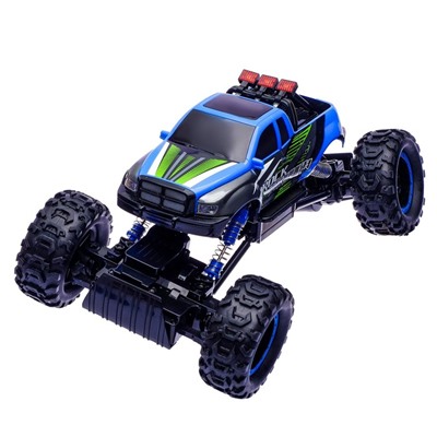 УЦЕНКА Машина радиоуправляемая «Джип-триал», световые эффекты, с аккумулятором, масштаб 1:14, полный привод