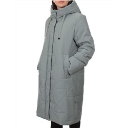 1132 GRAY Пальто зимнее облегченное женское (холлофайбер 150 гр.)