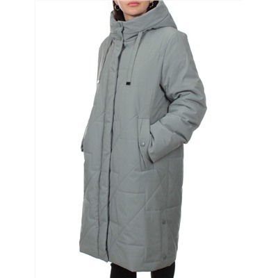 1132 GRAY Пальто зимнее облегченное женское (холлофайбер 150 гр.)