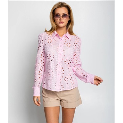 Блуза #ОКТ086009, розовый