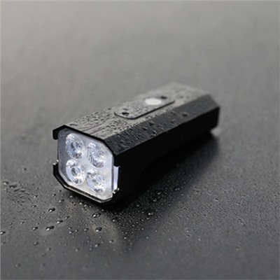 Фонарь передний COMIRON "FARA" корп алюминий IPX5; свет: 4*T6 LED, max. 1800lm аккум 5200mAh Type-c USB индикатор заряда POWER BANK 7 режимов/уп 60/50