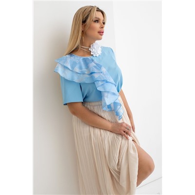 Блузка ТБ-96-1 голубой