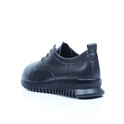 03-5906 BLACK Полуботинки женские (натуральная кожа)