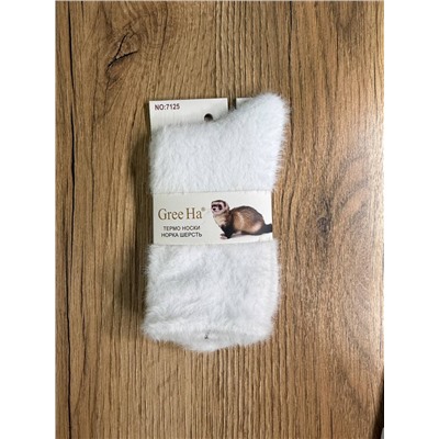 Носки, 1 пара (шерсть норки)