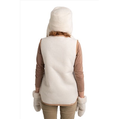 Жилет без воротника "Родина" ВАНИЛЬ