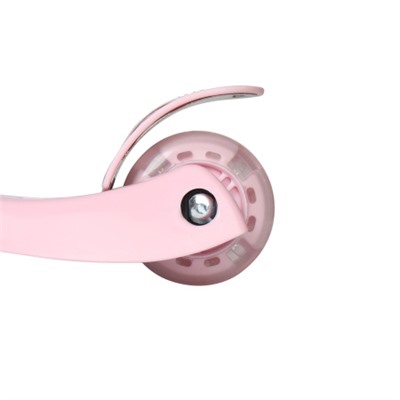 Самокат трехколесный от 3-х лет Yeenot Kids GT4108, до 50кг, вес 2.3кг, свет. колёса PU 120мм ABEC7, розовый, БК/уп10/ АКЦИЯ!