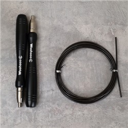 Скакалка скоростная Woohooo Tsunami Pro / длина 3m / Black / уп48 / Вес 190g