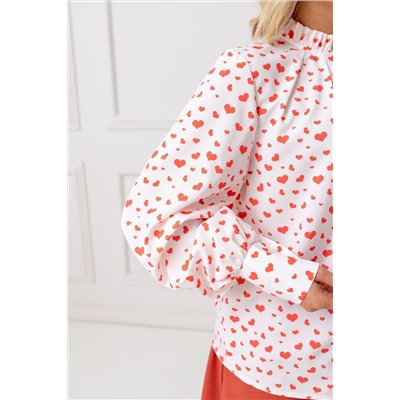 Блузка ТБ-987 сердечки