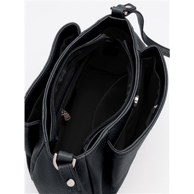 Женская кожаная сумка Richet 2225LN 889 Черный
