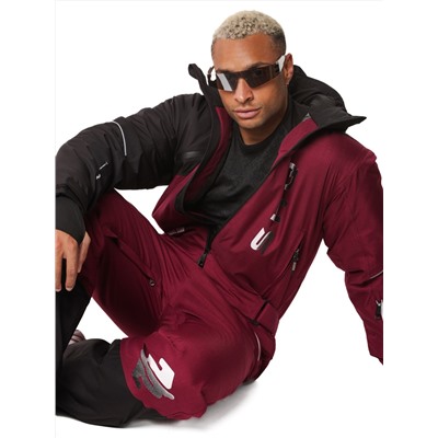 Комбинезон A-89033 Темно-бордовый