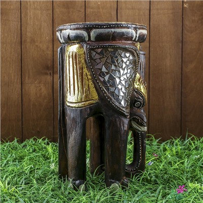 УЦЕНКА Табурет «Слоник» дерево 22×22×40 см