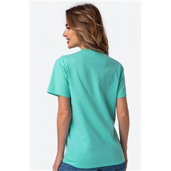 Футболка однотон ментол HF9111